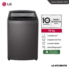 LG - LAVADORA TURBODRUM 19 KG CARGA SUPERIOR NEGRO CLARO - WT19BVTB
