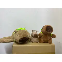 GENERICO - PACK CAPIBARA VENTILADOR + BRAZALETE + IMANTADO