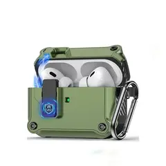 GENERICO - Funda Magnetica Para Airpods 4 - Verde