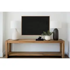 TEJICORP - Cuadro Diamont lienzo trenzado con hilos de algodón