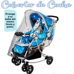 GENERICO - Protector De Coche Bebé Transparente Impermeable
