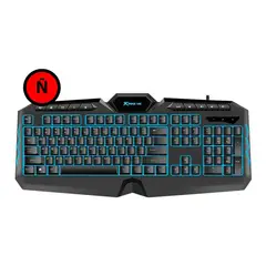 XTRIKE ME - Teclado Gamer RGB Membrana 7 Colores 114 Teclas KB-509