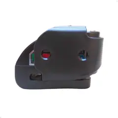 KMASTER - Candado de Disco con Funda y Alarma Moto Bicicleta