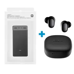 XIAOMI - Combo Audífonos Redmi Buds 6 Play + Power Bank 30000 mAh 18W