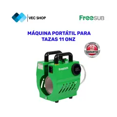 GENERICO - Maquina de Sublimación Portátil para Tazas 11 oz Sublimadora Freesub