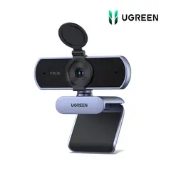UGREEN - Camara Web con Microfono WebCam 2k Rotacion 360