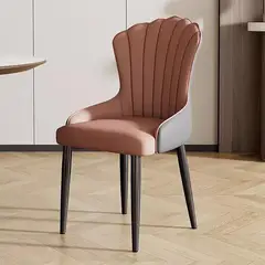 GENERICO - Silla de Comedor Elegance - Gris y Rojo