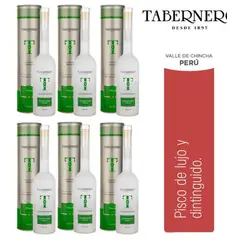 TABERNERO - Pisco Mosto verde Italia 500ml - 6 UND