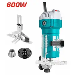 TOTAL TOOLS - Ruteadora 600w Industrial TLT6001