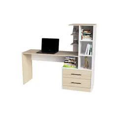 MUEBLES MACRUMO - ESCRITORIO PILAR + 2 CAJONES. INC ARMADO