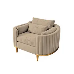BARAKA HOME - Sofá Luxury Serris 1 Cuerpo - Beige claro