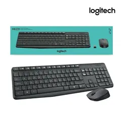 LOGITECH - Teclado con Mouse Inalámbrico Mk235