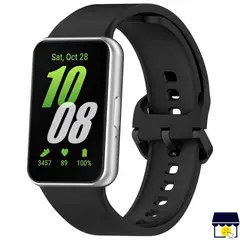 GENERICO - Correa de silicona para Samsung Galaxy Fit 3 / 4 - Negro