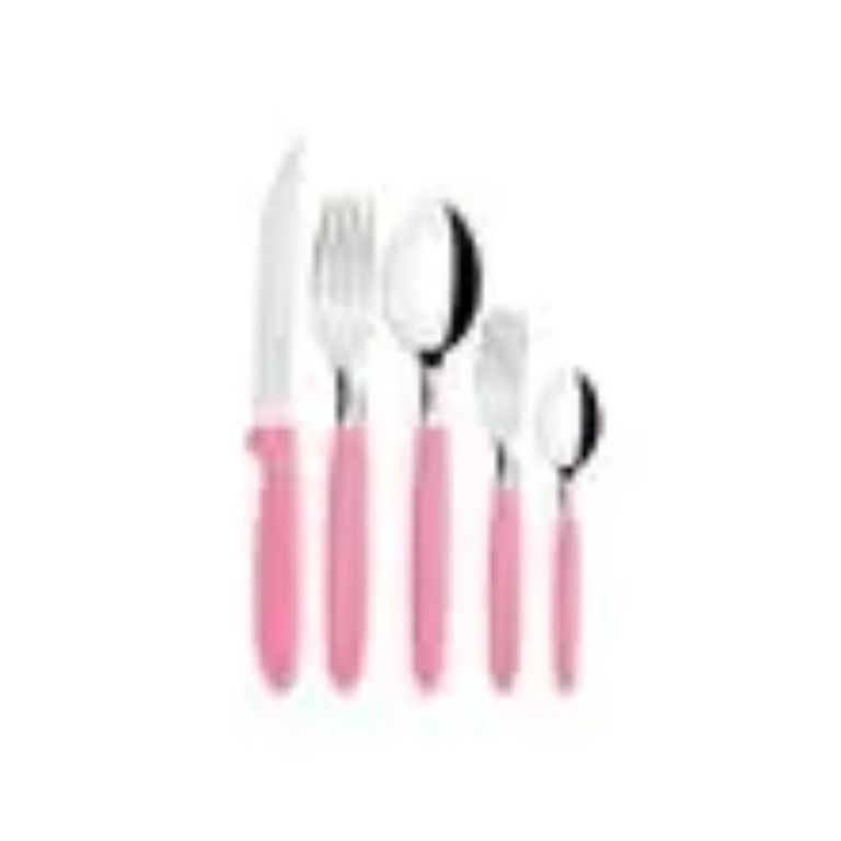 Jgo De Cubiertos X30 Pzas Ipanema Rosado
