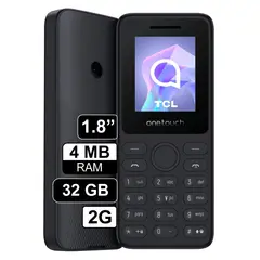 TCL - Celular Libre Onetouch 4021 1.8" 4MB RAM 32GB Negro