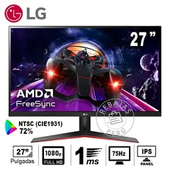 LG - Monitor 27MP60G-B 27 Full HD IPS AMD FreeSync 75Hz 1ms