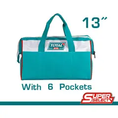 TOTAL TOOLS - Bolso Porta Herramientas 13 Pulgadas Super Select Total-THT261325