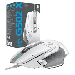 LOGITECH - Mouse G502 X Hero USB 25k DPI Lightforce Blanco