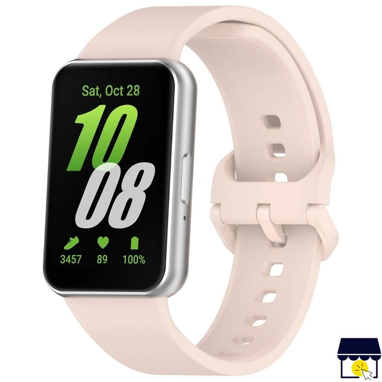 Correa de silicona para Samsung Galaxy Fit 3 / 4 - Rosa