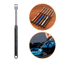 GENERICO - Encendedor Eléctrico Recargable 360 Flexible color aleatorio
