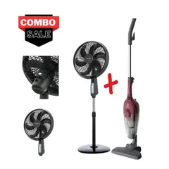 IMACO - Ventilador Pedestal 18″ FSM7518MK + Aspiradora Electrolux STK13