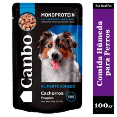 CANBO - Comida Húmeda Perro Cachorro Cordero 100gr