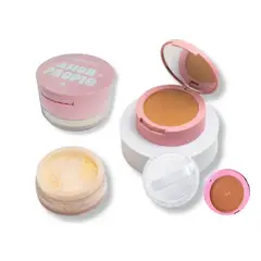 GENERICO - Amor Propio -Base en Crema y Polvo Suelto Jarusa Tono4