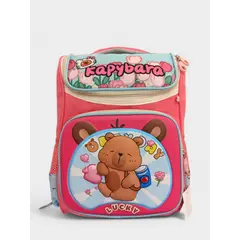 GENERICO - Mochila Capibara Kawaii Para Niñas Estilo Koreano Tamaño A4
