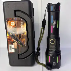 GENERICO - LINTERNA RECARGABLE CON ZOOM LANTUN EPC-96 DE 3800M LUZ FUERTE A51