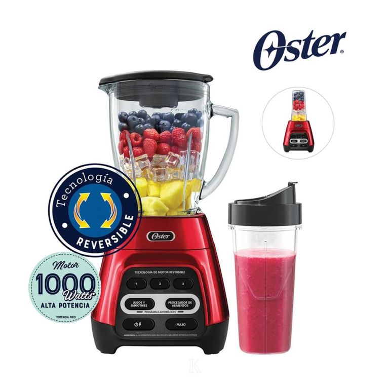 Licuadora Pica Hielo BLSTPYG1310RBG con vaso Blend N Go