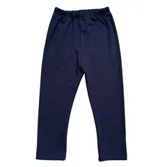 RED CARROT - Pantalon azul marino de algodon pima