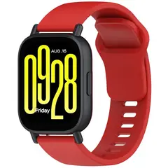 GENERICO - Correa para Redmi Watch 5 Active Silicona Rojo