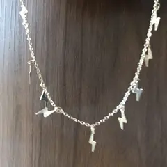 GENERICO - Collar Rayo de luz de Acero Inoxidable