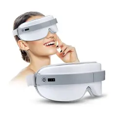 SEISA - Masajeador de Ojos Relajante Alivia Fatiga y Reduce Ojeras