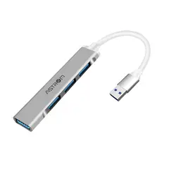 ASTROM - Adaptador HUB USB 4 en 1 AST H2331 1PORT 3.0 3PORTS 2.0
