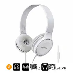 PANASONIC - Audífonos On Ear RP-HF100M Blanco