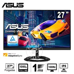 ASUS - Monitor VZ27EHF 27 FHD IPS 100Hz 1ms Adaptive-Sync Eye Care