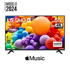 LG - Televisor 55 UHD 4K Thinq Ai 55UT7300PSA 2024