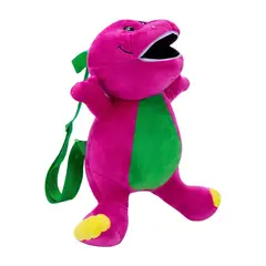 XCLUSIVE - Peluche Barney y minimochila - Dinosaurio