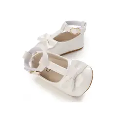 GENERICO - Zapatitos para Bautizo de Bebe Niña Blanco Coqueta