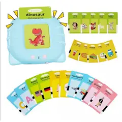 GENERICO - Máquina de Tarjetas Educativas Celeste