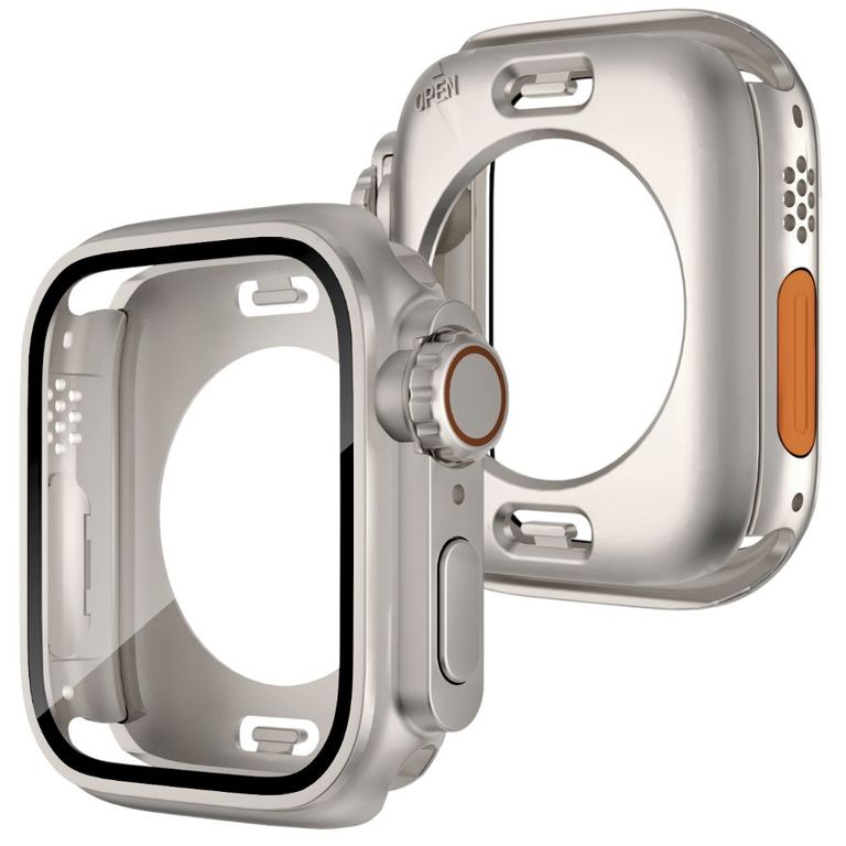 Case Para Apple Watch de Policarbonato Titanio Ultra Mate para 44mm