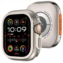 URVOI - Case Para Apple Watch Ultra Ultra 2 Ultra 3 De Metal Titanio 49mm