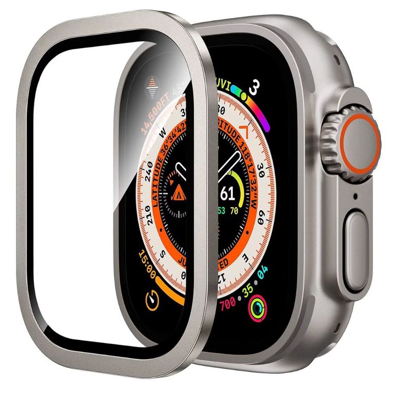 Protector de Pantalla Mica de Vidrio para Apple Watch Ultra Classic TI