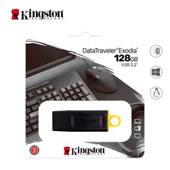 KINGSTON - Memoria USB DataTraveler Exodia Onyx 128GB USB 3.2 Gen1
