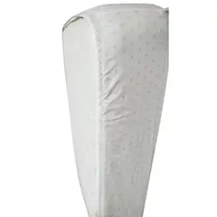 GENERICO - Sabanas Bajeras Bebés -con elástico - 1 plaza pack (2 UND)