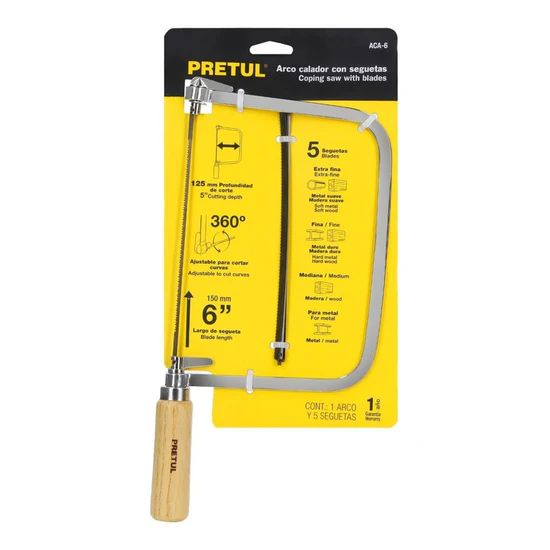Arco Calador Para Segueta 6pulg