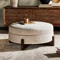 GENERICO - Puff Moritz Circular - Beige