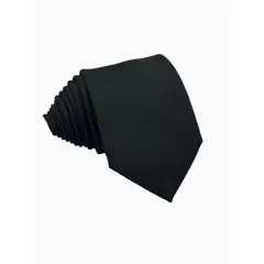 CHRISTIAN ARMAND - CORBATA TEXTURIZADA COLOR NEGRO