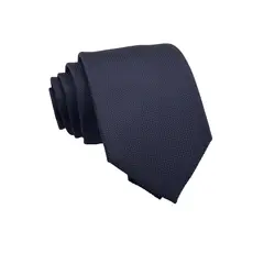 CHRISTIAN ARMAND - Corbata Mini Cuadros Azul Noche moda Clásica -